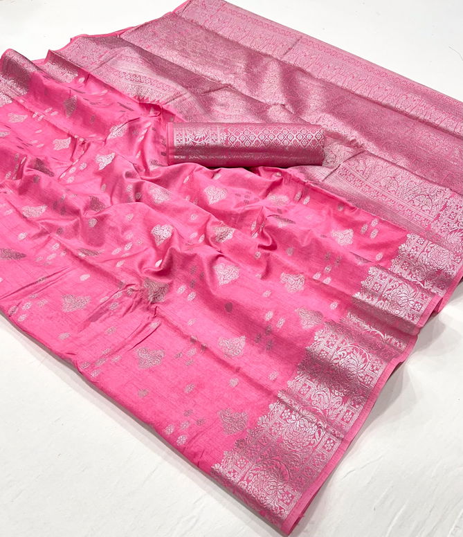 SRC Sugar Silk Weaving Rich Pallu Designer Sarees Wholesale Shop In Surat